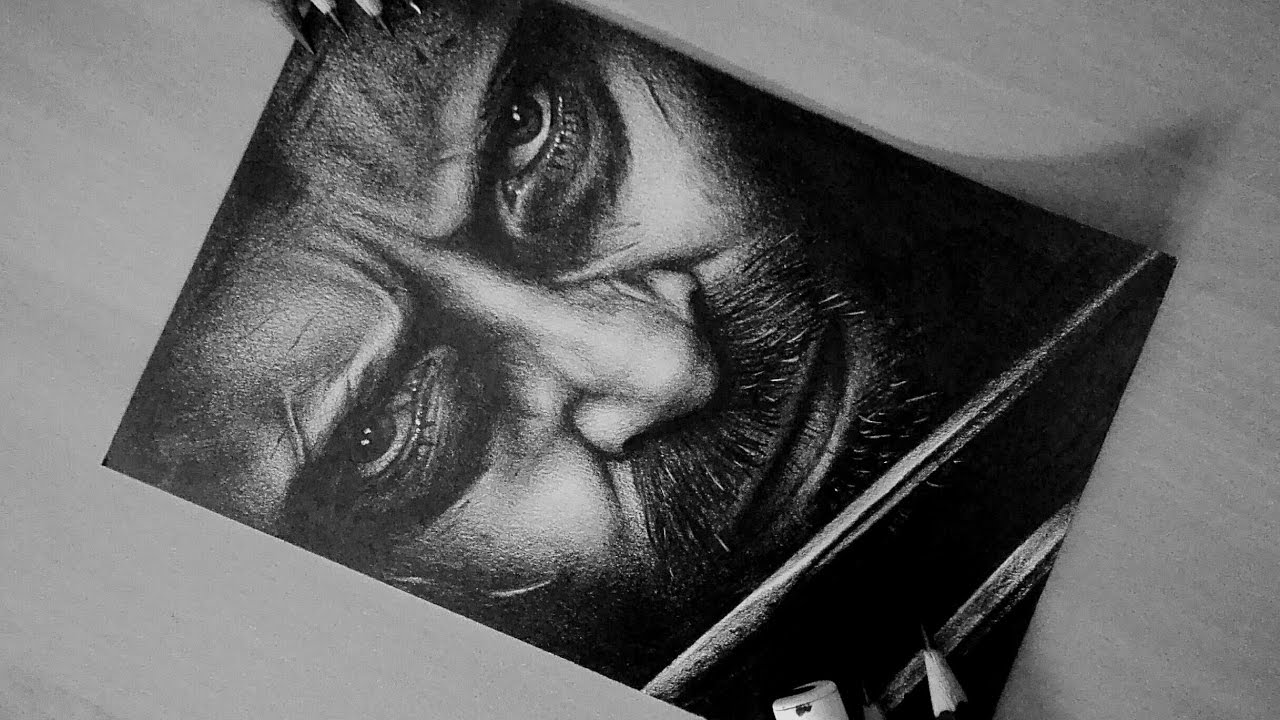 1280x720 drawing logan, the wolverine - Pencil Drawing Of Wolverine