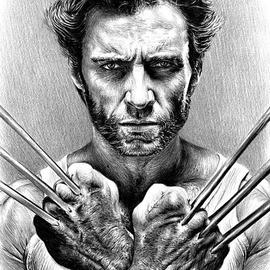 270x270 Realistic Art - Pencil Drawing Of Wolverine
