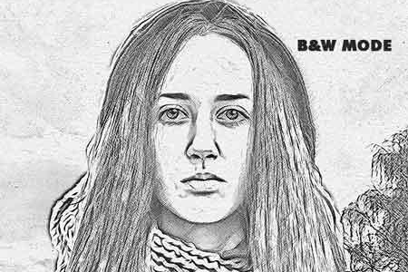 450x300 realistic pencil sketch photoshop action - Pencil Drawing Photoshop Action