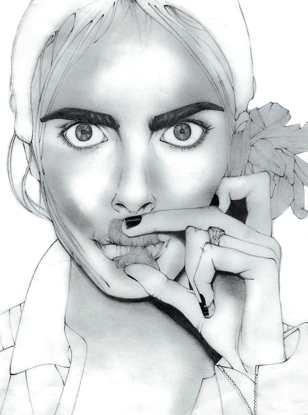 1000x1349 Pencil Drawing Chiara Pugliese - Pencil Drawing Pics