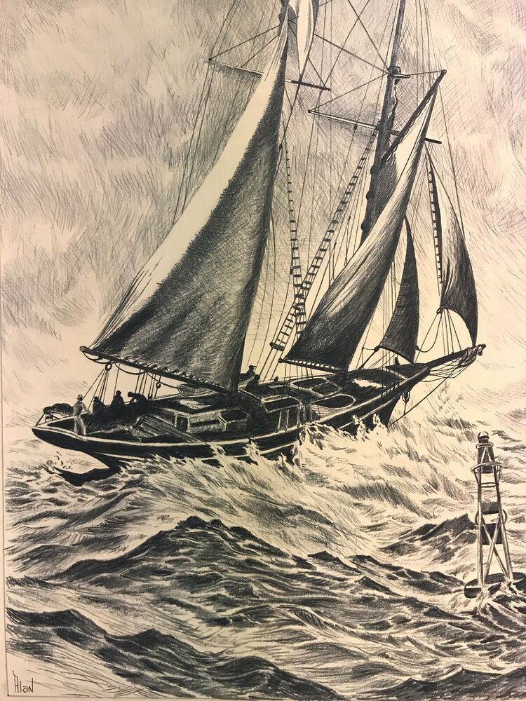 Pencil Drawing Ship at Explore collection of