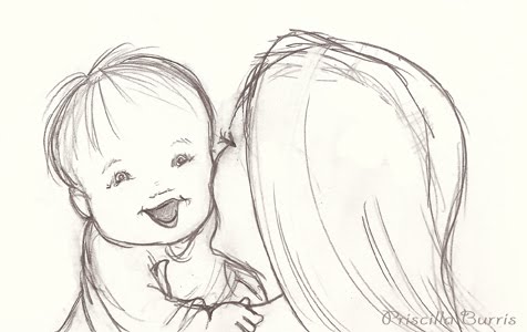 476x300 Gallery Ma And Baby Pencil Sketch Photo - Pencil Drawings Of Mother And Baby