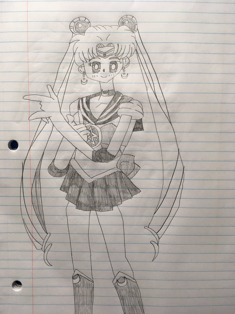 774x1033 Sailor Moon Pencil Drawing - Pencil Drawings Of The Moon