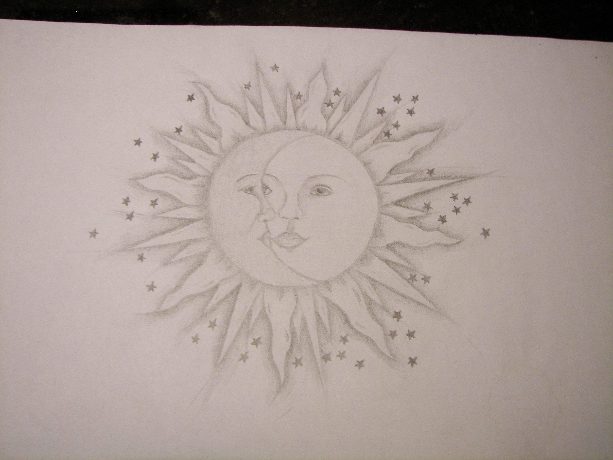 Pencil Drawings Of The Sun at PaintingValley.com | Explore collection ...