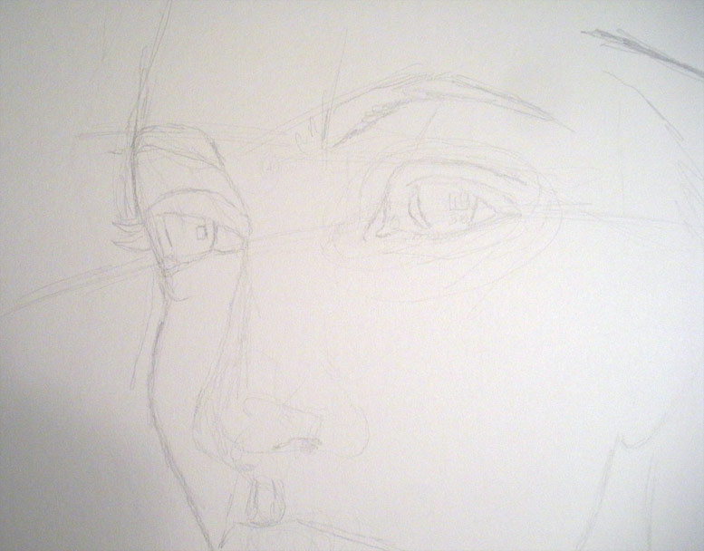 777x608 Free Photorealistic Pencil Drawing Tutorial - Pencil Drawings Step By Step