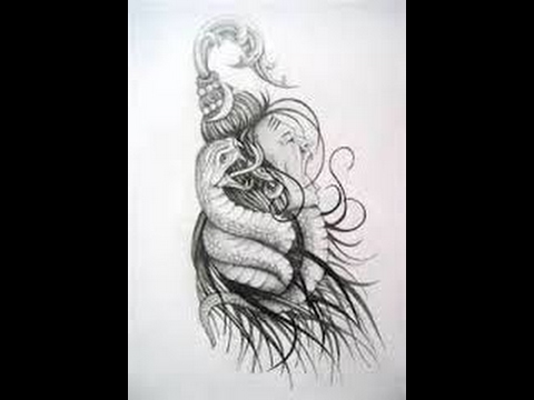 480x360 How To Draw Lord Shiva Tattoo Pencil Drawing Step - Pencil Drawings Tattoos