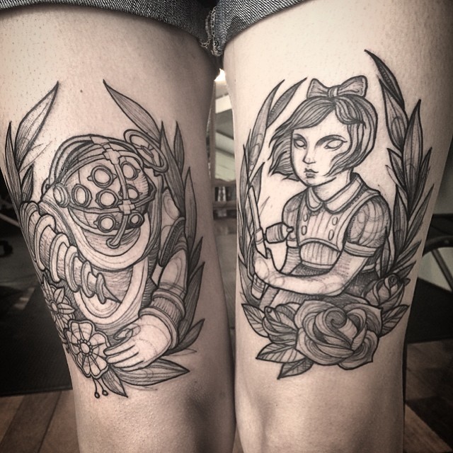 640x640 sketch tattoos that look like pencil drawings - Pencil Drawings Tattoos