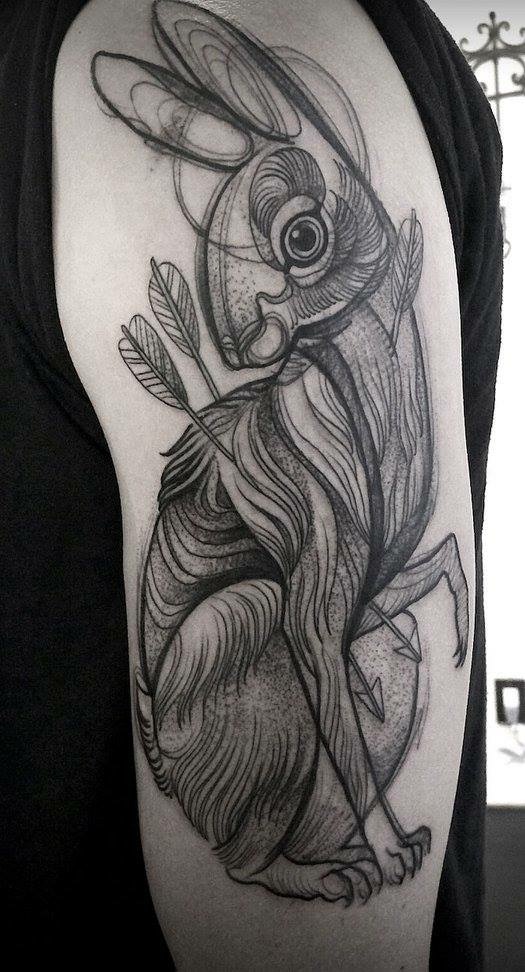 525x972 sketch tattoos that look like pencil drawings - Pencil Drawings Tattoos