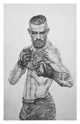 324x500 conor mcgregor pencil drawing from a few tattoos back - Pencil Drawings Tattoos