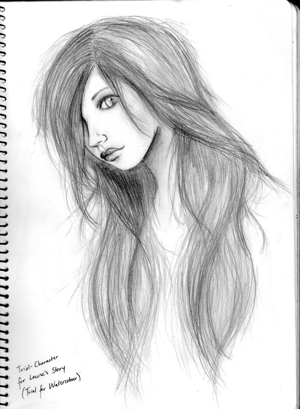 1024x1395 Easy Pencil Drawings Of Girls Faces - Pencil Photo Drawing