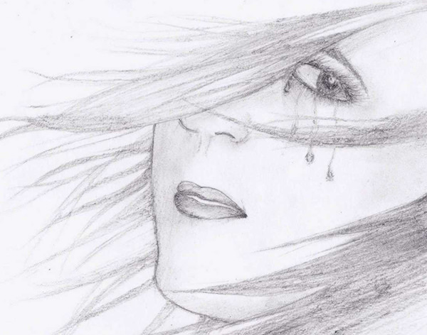 600x472 Face Sketches - Pencil Shading Drawing Pictures