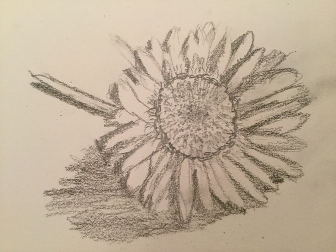 670x503 how to draw a shadow steps - Pencil Shadow Drawing