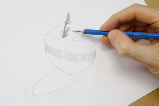 550x367 how to shade a drawing - Pencil Shadow Drawing