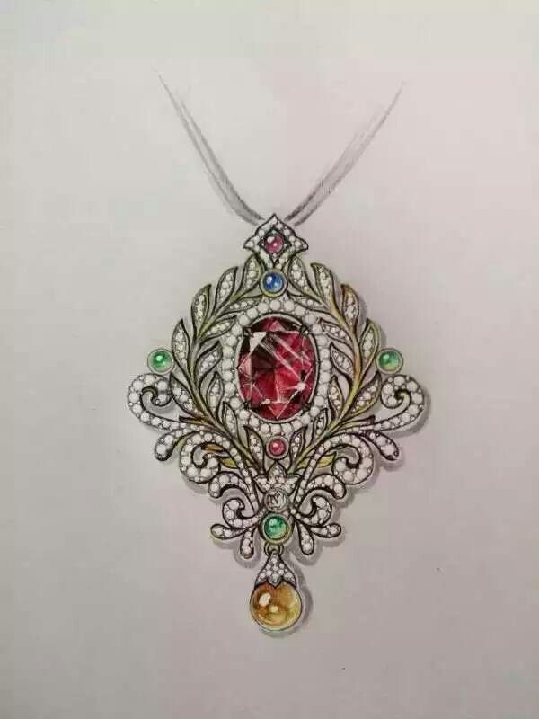 600x800 grabby hands strike againmine!! misc gems other stones - Pendant Drawing