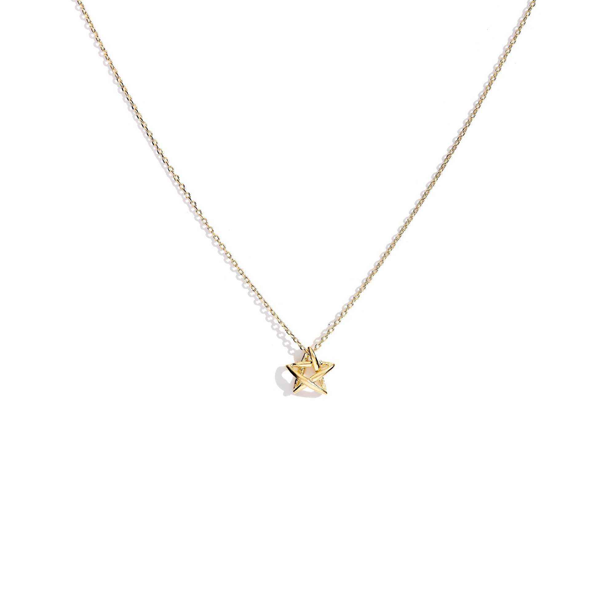 2000x2000 star drawing charm necklace - Pendant Drawing