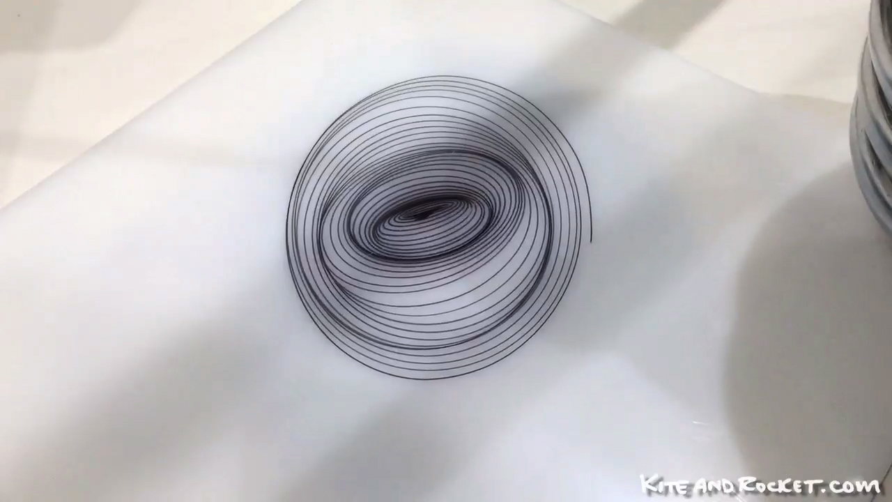 1280x720 first test of our drawing pendulum - Pendulum Drawing