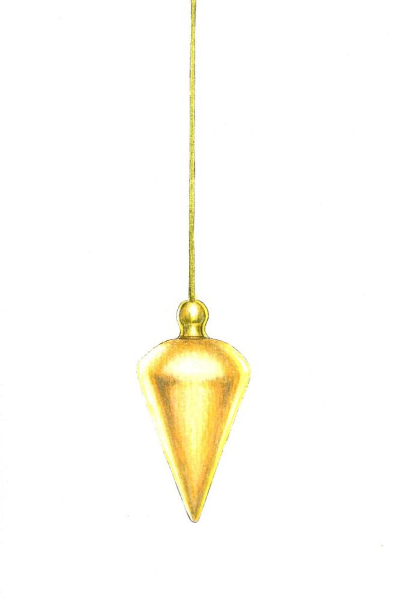 794x1190 gold pendulum art print of a drawing available or etsy - Pendulum Drawing