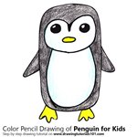150x150 Learn How To Draw A Penguin For Kids Easy - Penguin Drawing Easy