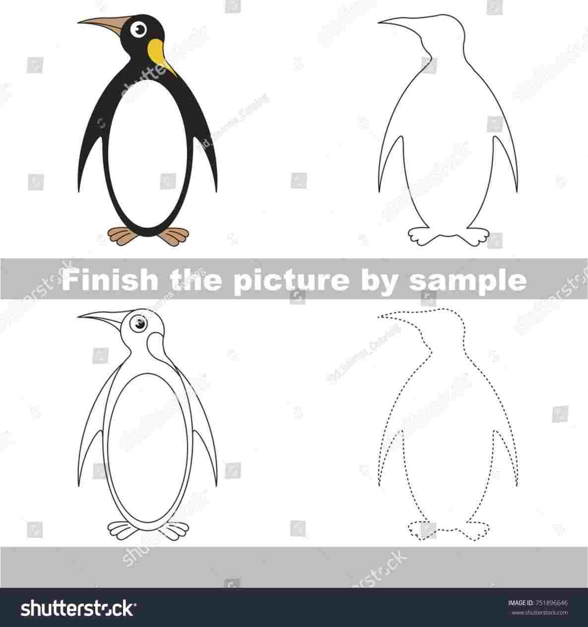 1185x1264 rhdrawinghowtodrawcom learn penguin drawing for kids how to draw - Penguin Drawing For Kids