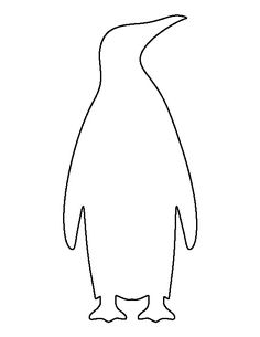 Penguin Drawing Outline at PaintingValley.com | Explore collection of ...