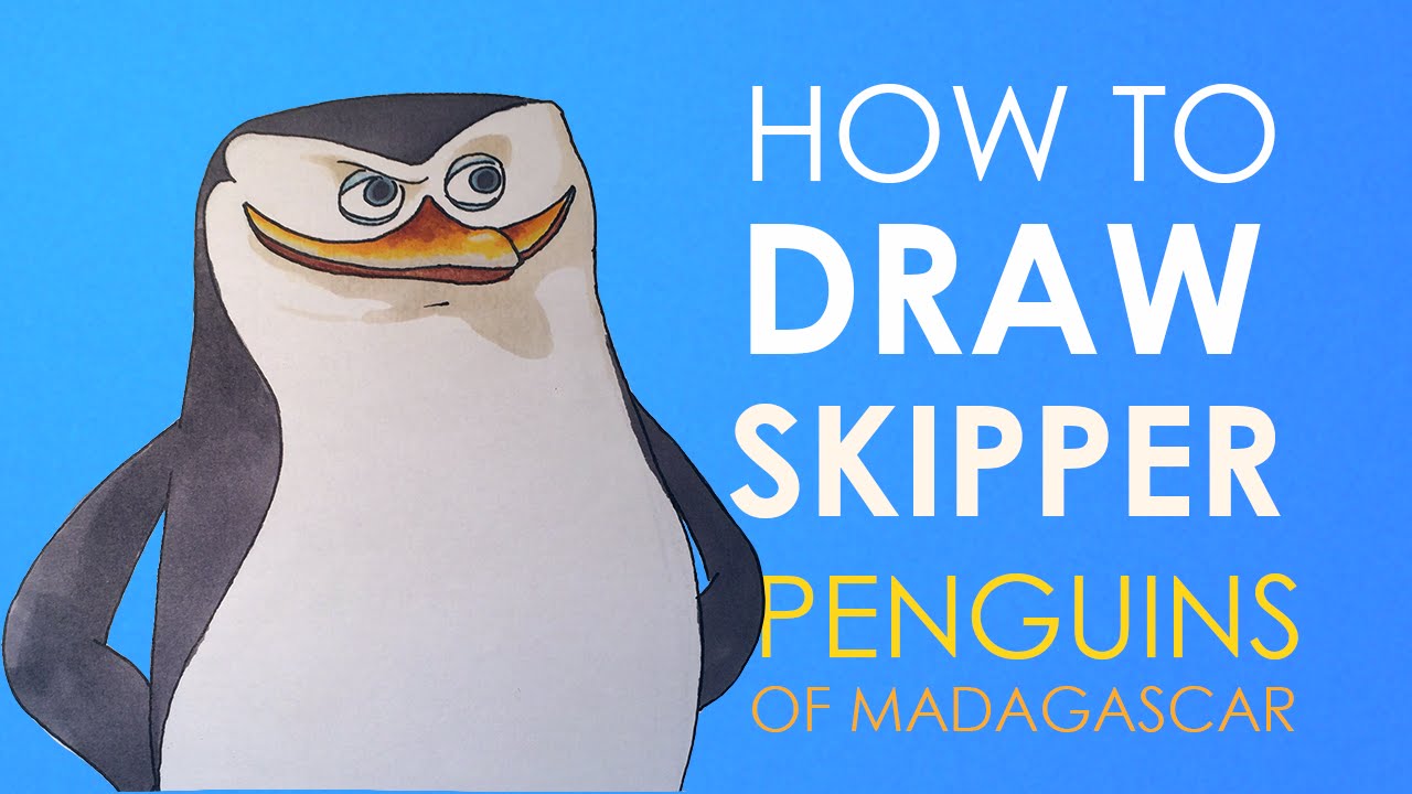 1280x720 How To Draw - Penguins Of Madagascar Drawing