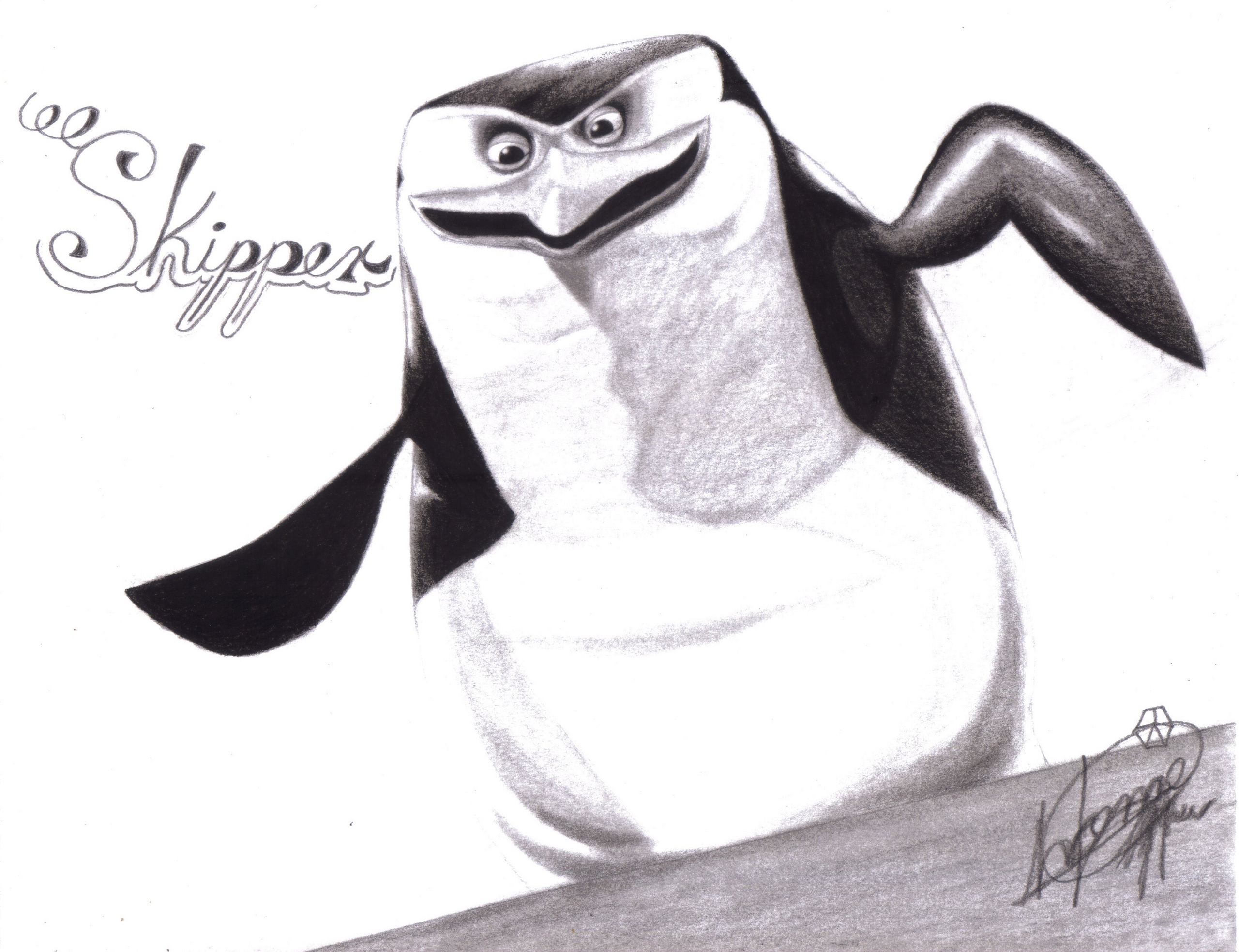 2560x1967 penguins of madagascar images drawings d hd wallpaper - Penguins Of Madagascar Drawing