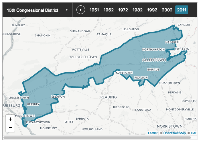 702x501 drawing the line redistricting in pennsylvania's district - Pennsylvania Drawing