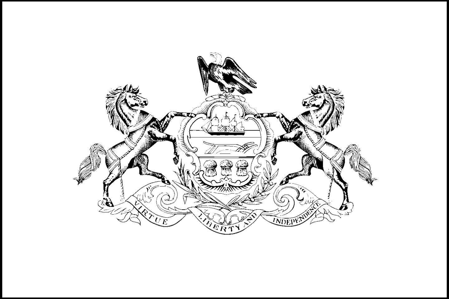 1440x960 pennsylvania state flag - Pennsylvania Drawing