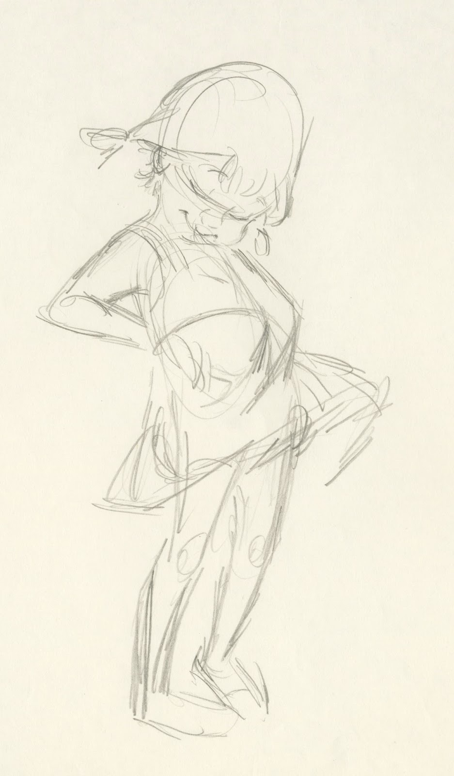 937x1600 deja view milt kahl drawings of penny - Penny Drawing