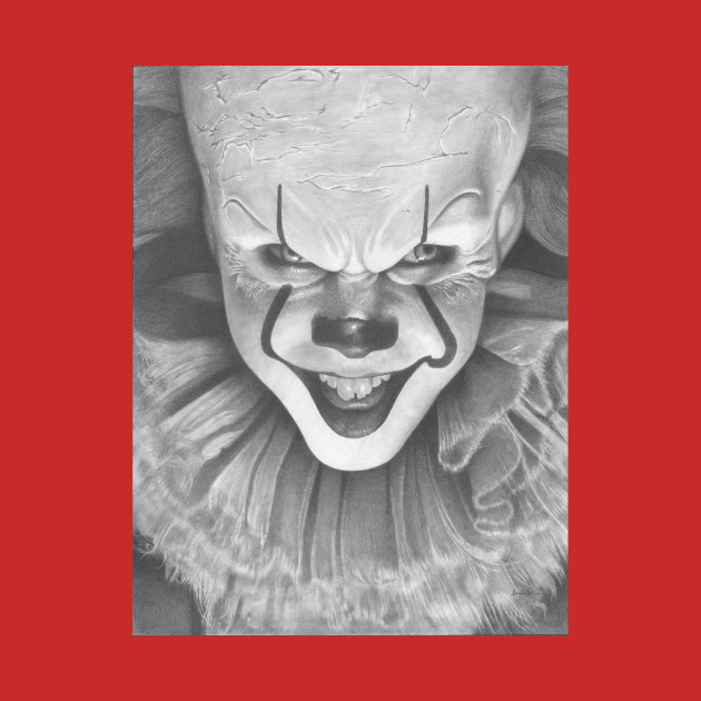 630x630 pennywise drawing - Pennywise Drawing