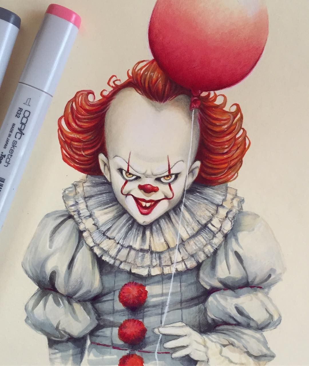 Pennywise Drawing At Paintingvalley Com Explore Collection Of