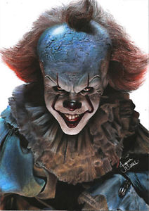 212x300 realistic drawing of it - Pennywise Drawing
