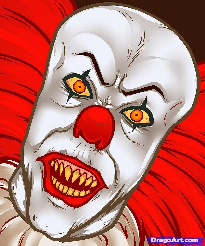 Pennywise Paintings Search Result At Paintingvalley Com