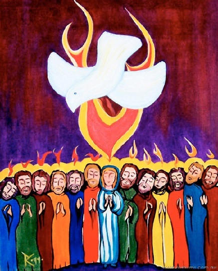 Pentecost Drawing at PaintingValley.com | Explore collection of ...