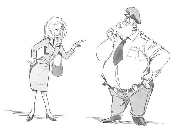 600x450 Cartoon Fundamentals How To Draw A Cartoon Body - People Cartoon Drawing