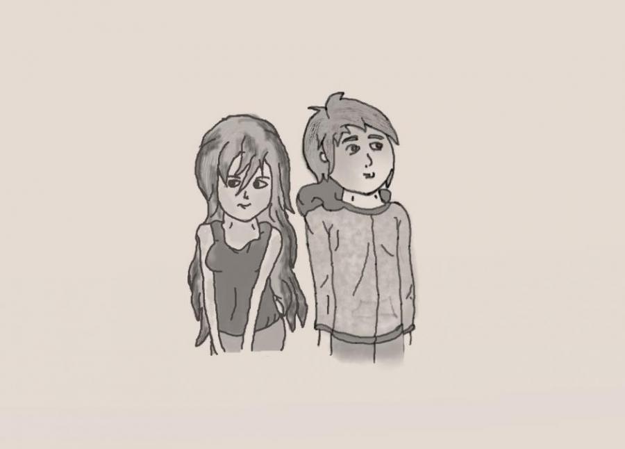 900x646 Friendship Life People Drawings Pictures Drawings Ideas - People Drawings For Kids