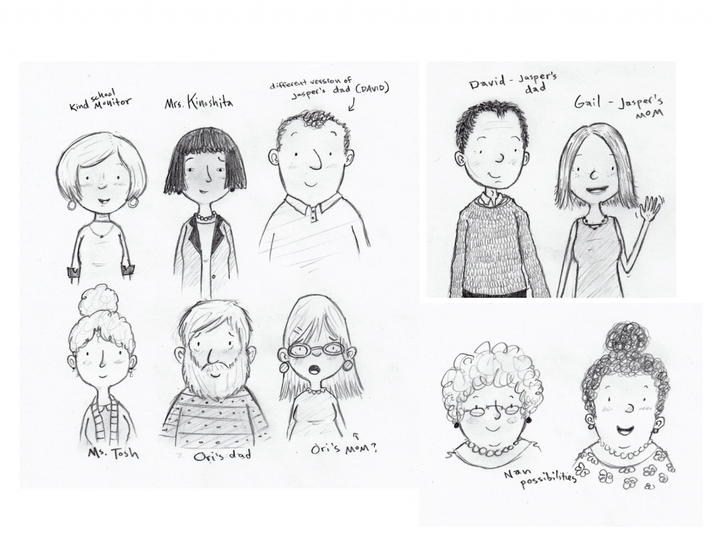 1024x791 Easy Drawing People For Kids - People Drawings For Kids