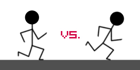 283x142 drawing tips trick hat - People Running Drawing