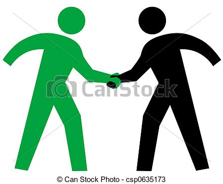 450x370 Clipart Of People Shaking Hands Collection - People Shaking Hands Drawing