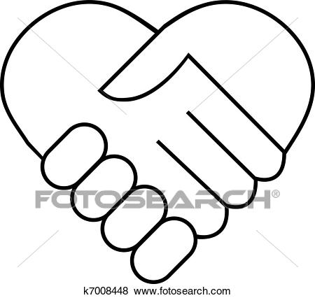 450x426 Huge Collection Of 'shaking Hands Drawing' Download More Than - People Shaking Hands Drawing