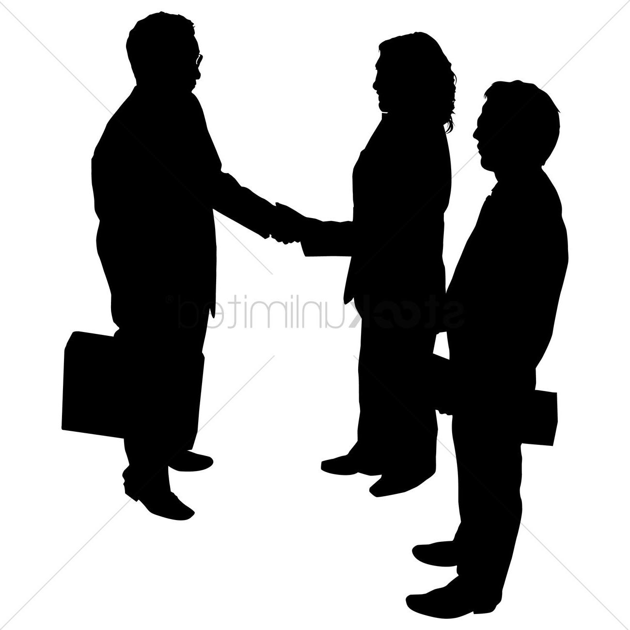 1300x1300 Best Hd Businessman And Woman Shaking Hand Drawing Vector Art - People Shaking Hands Drawing