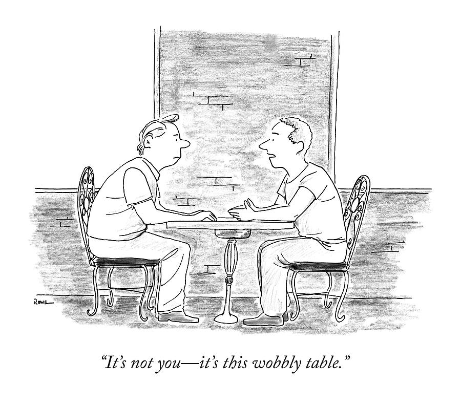 900x795 Two People Sit At A Table Drawing - People Sitting Drawing