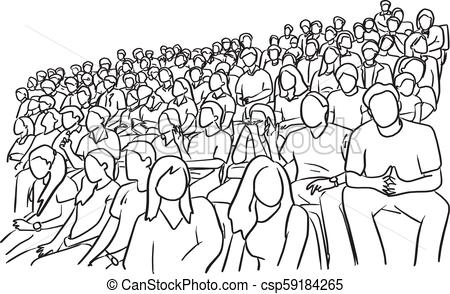 450x294 background of people sitting on stadium to cheer their soccer team - People Sitting Drawing