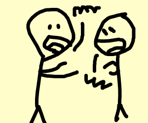 300x250 people talking drawing - People Talking Drawing