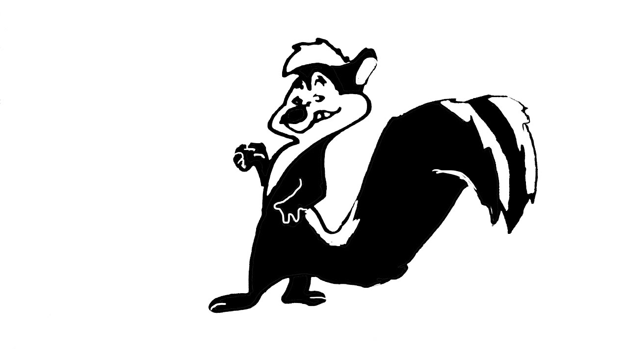 1280x720 How To Draw Pepe Le Pew - Pepe Le Pew Drawing