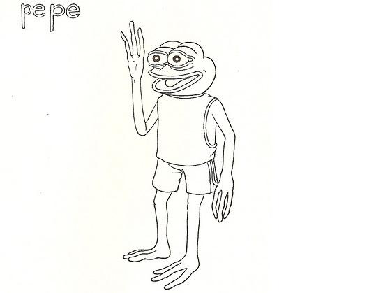 549x419 Huge Collection Of 'pepe The Frog Drawing' Download More Than - Pepe The Frog Drawing