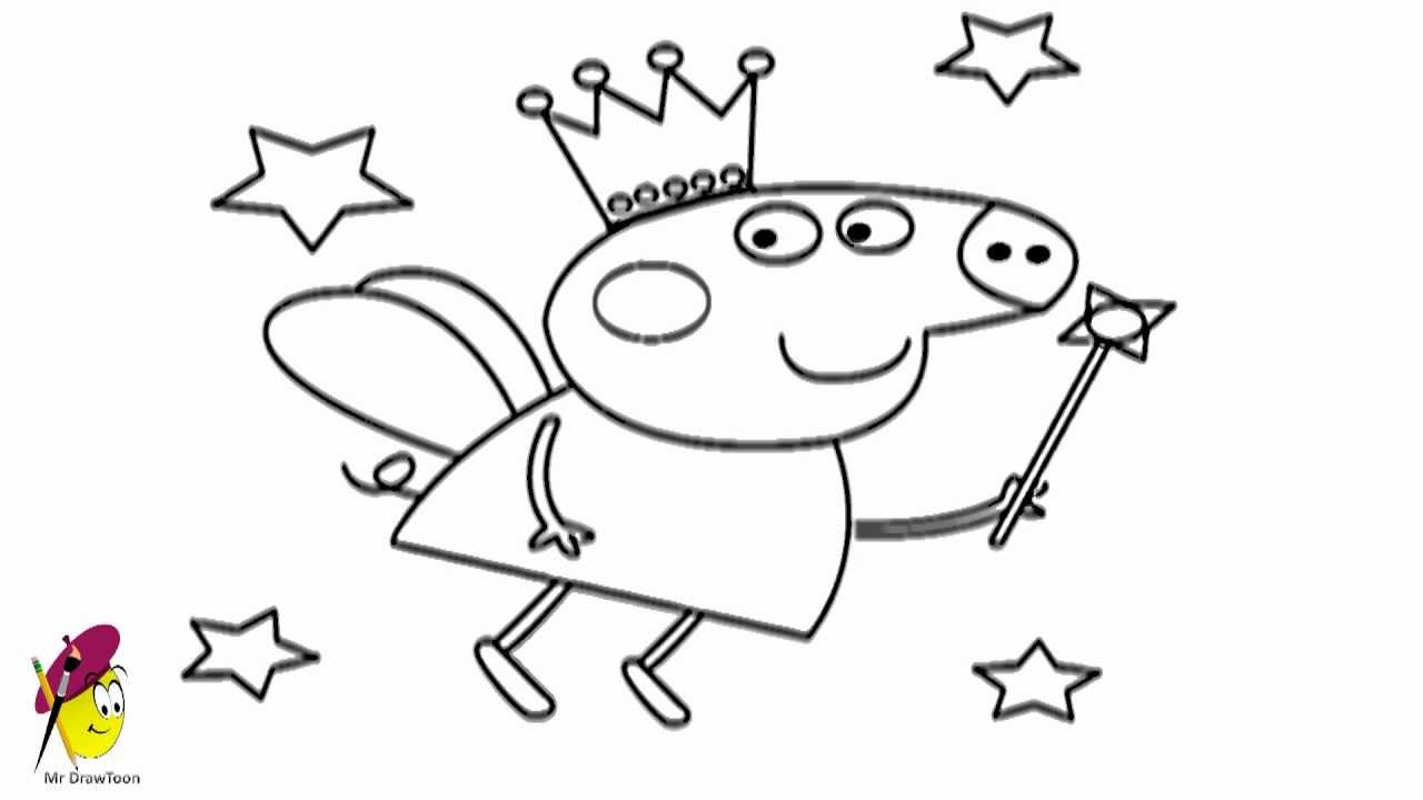 1280x720 peppa pig fairy - Peppa Drawing