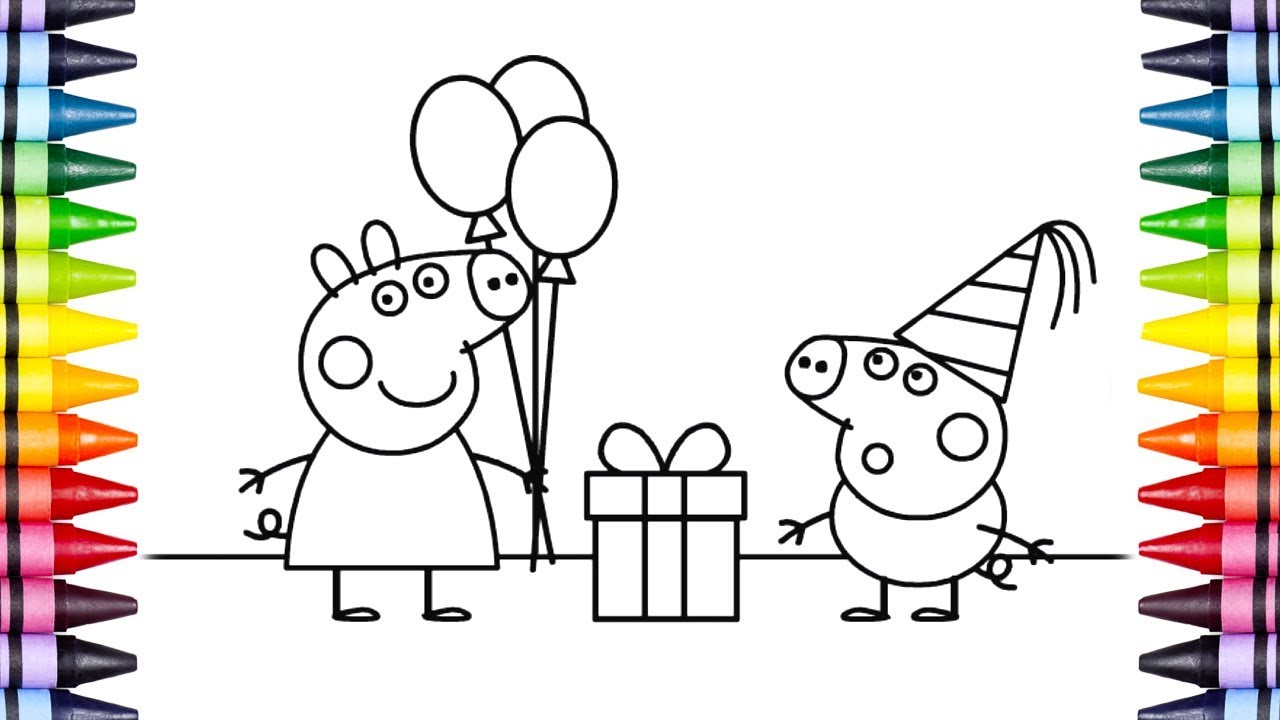 Peppa Pig Drawing at PaintingValley.com | Explore collection of Peppa ...