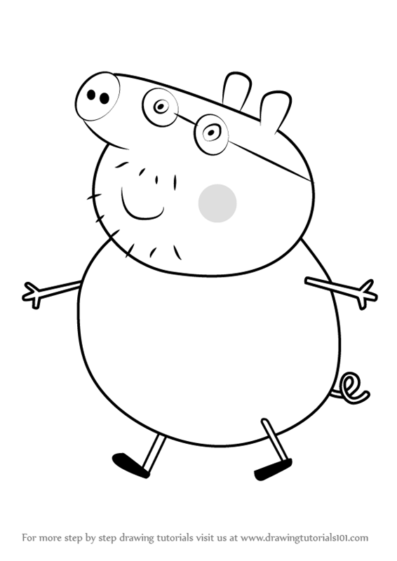 Peppa Pig Drawing at PaintingValley.com | Explore collection of Peppa ...