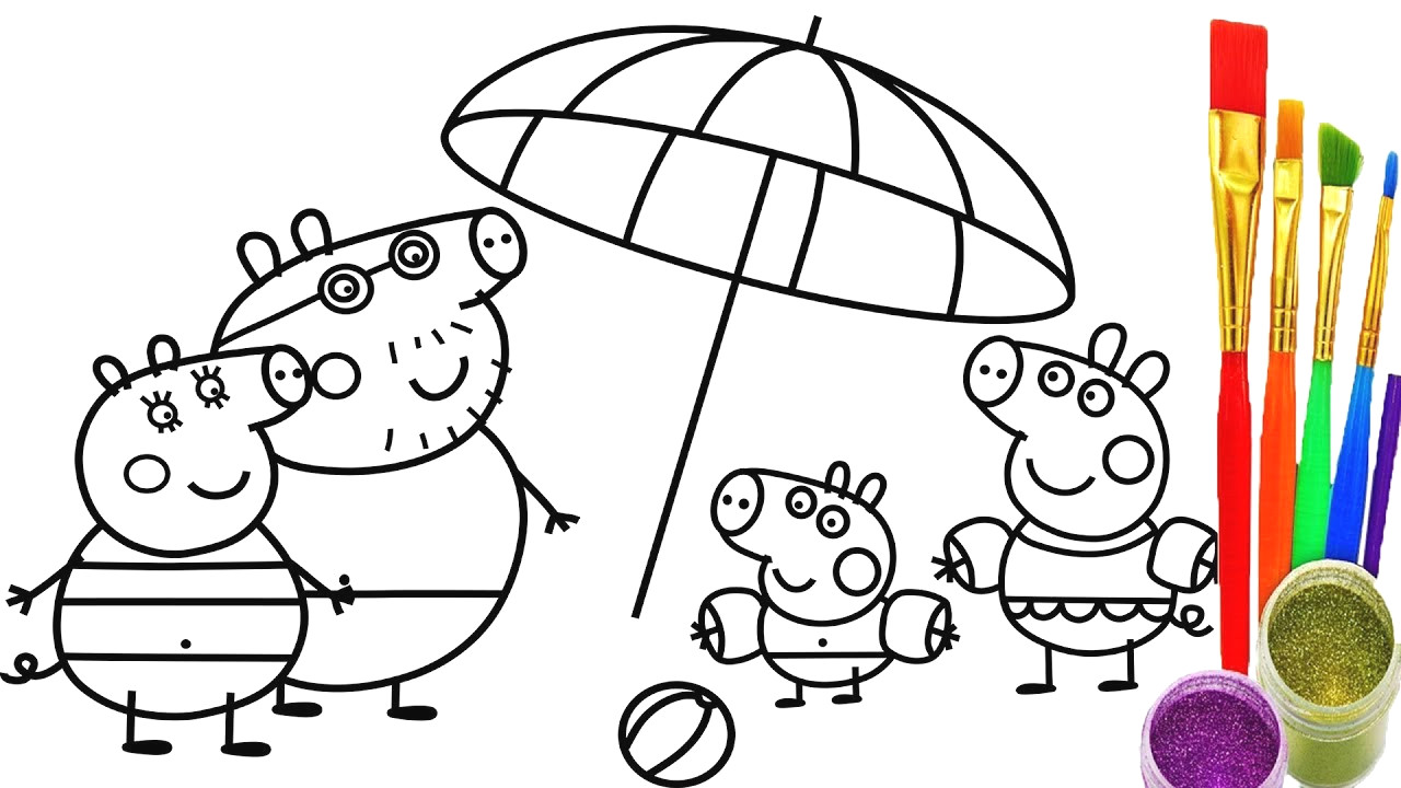 Peppa Pig Drawing at PaintingValley.com | Explore collection of Peppa
